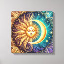 Search for sun moon canvas prints Celestial