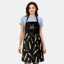 Search for black monogram aprons Classic