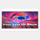 Search for colourful geometric shapes stickers Blue