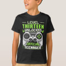 Search for level 13 unlocked tshirts Teenager