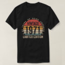 Search for limited edition 1971 tshirts Born in 1971