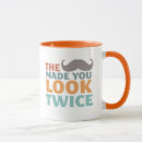 Search for funny moustache mugs Humour