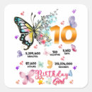 Search for double digits stickers 10th