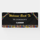 Search for welcome back banners Teacher