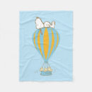 Search for hot air balloon blankets Charles m schulz