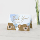 Search for twin baby shower thank you cards Bear