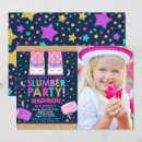 Search for unicorn slumber party invitations Girl