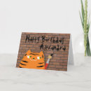 Search for cute tiger birthday cards Kids