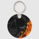 Search for skull pattern key rings Halloween