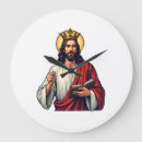 Search for vintage jesus clocks King