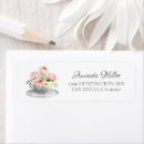 Search for teacup return address labels Bridal shower