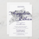 Search for faux foil wedding invitations Simple