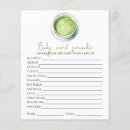 Search for baby shower word scramble Watercolor