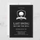 Search for golf stag party invitations Sports