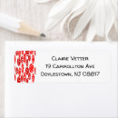 Search for holi return address labels Red