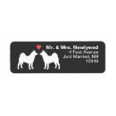 Search for akitas return address labels Silhouette