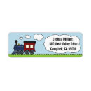 Search for choo choo return address labels Choo choo train