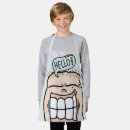 Search for hello kids aprons Cartoon