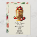Search for pancake bridal shower invitations Berries