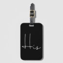 Search for his and hers luggage tags Couple