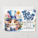 Search for tea party baby boy shower invitations Whimsical