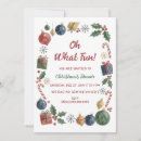 Search for oh what fun seasonal invitations Green