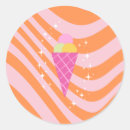 Search for retro ice cream stickers Pink