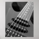 Search for black and white guitar posters Instruments