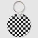 Search for chequerboard key rings Black