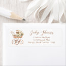 Search for baby carriage return address labels Elegant