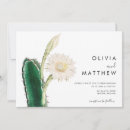 Search for desert cactus wedding invitations Vintage