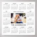 Search for family photo calendar posters Simple