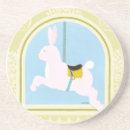 Search for rabbits coasters Illustration