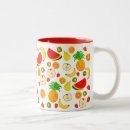 Search for cute vegetarian mugs Fruit