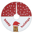 Search for deer tree skirts Red