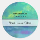 Search for blue candle stickers Green