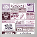 Search for vintage newspaper posters Old