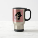Search for happy cat travel mugs Black and white cat