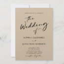 Search for kraft wedding invitations Qr code