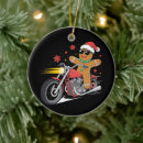 Search for biker christmas tree decorations Funny
