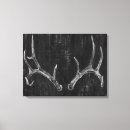 Search for black and white deer art Antlers