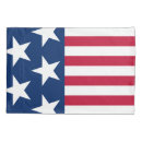 Search for stars and stripes pillowcases Red white and blue