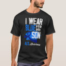 Search for als support tshirts Blue