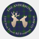 Search for rustic gold stickers Return address