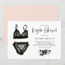 Search for lace bridal shower invitations Lingerie