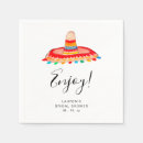 Search for fiesta bridal shower napkins Watercolor