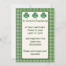 Search for green shamrocks invitations Celtic