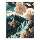 Search for abstract waterfall art Landscape