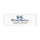 Search for bow tie return address labels Rustic