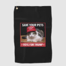 Search for for pets golf towels Politics